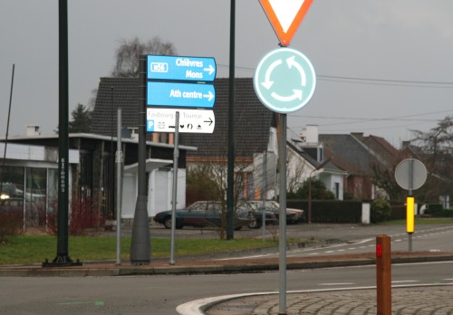 Panneaux, signalisation, routes, nationales
